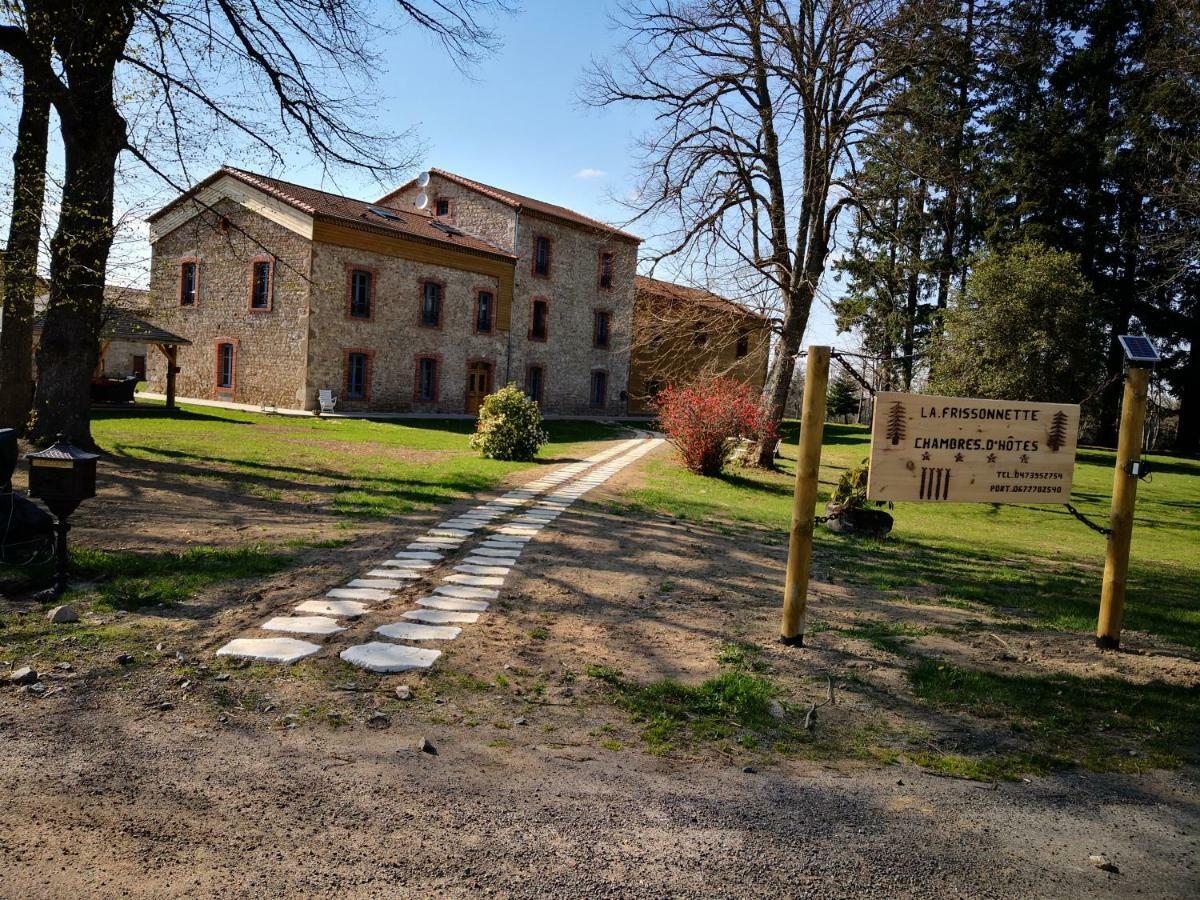 Les Chambres D'Hotes De La Frissonnette Auzelles Bagian luar foto