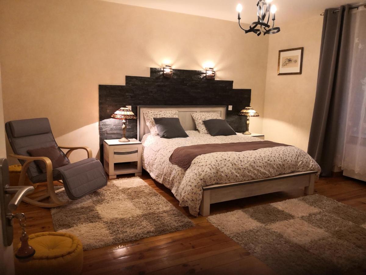 Les Chambres D'Hotes De La Frissonnette Auzelles Bagian luar foto